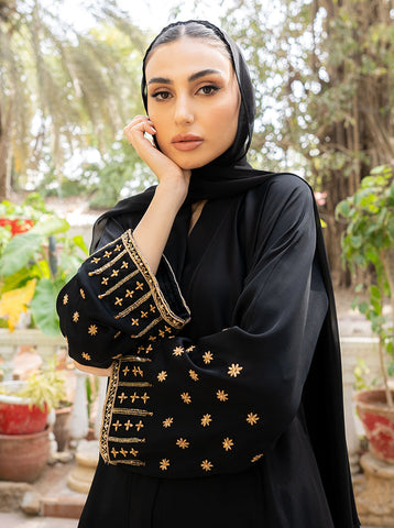 MAITHA EMBELLISHED ABAYA-SALE