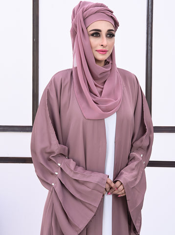 Mashal Long Coat Abaya