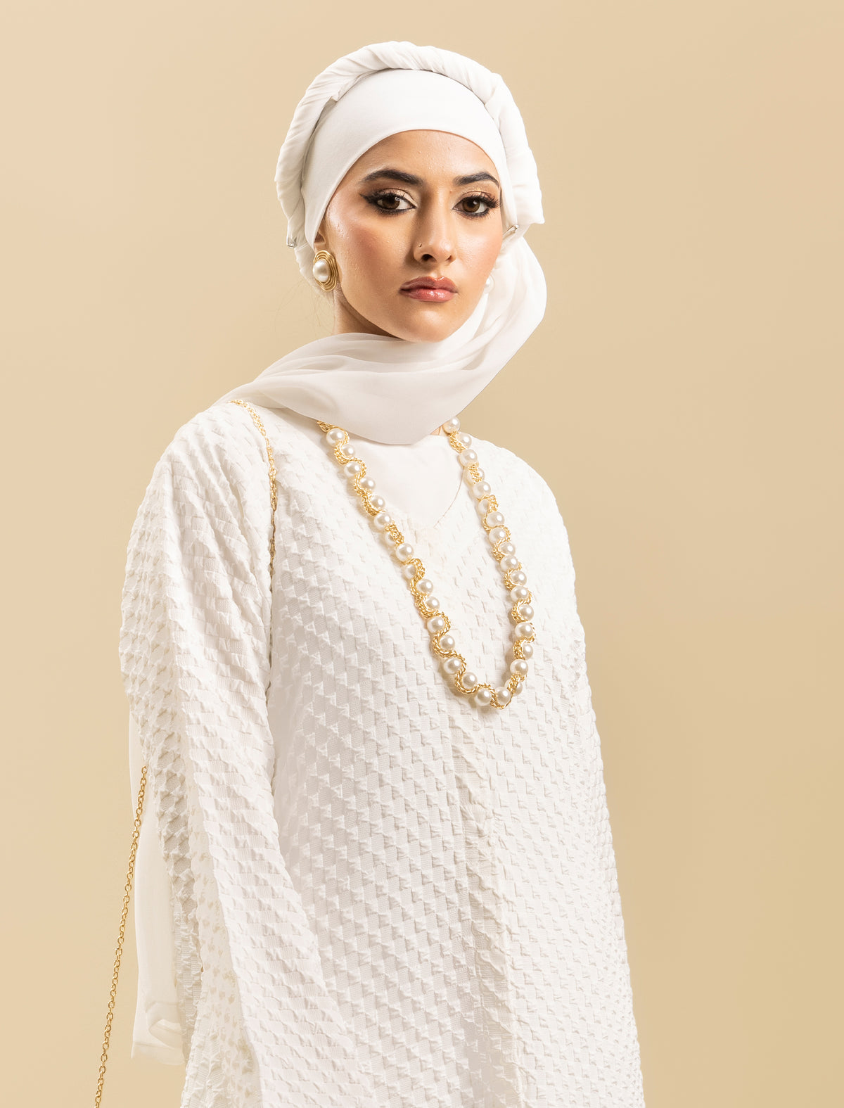 Matching Hijab-White