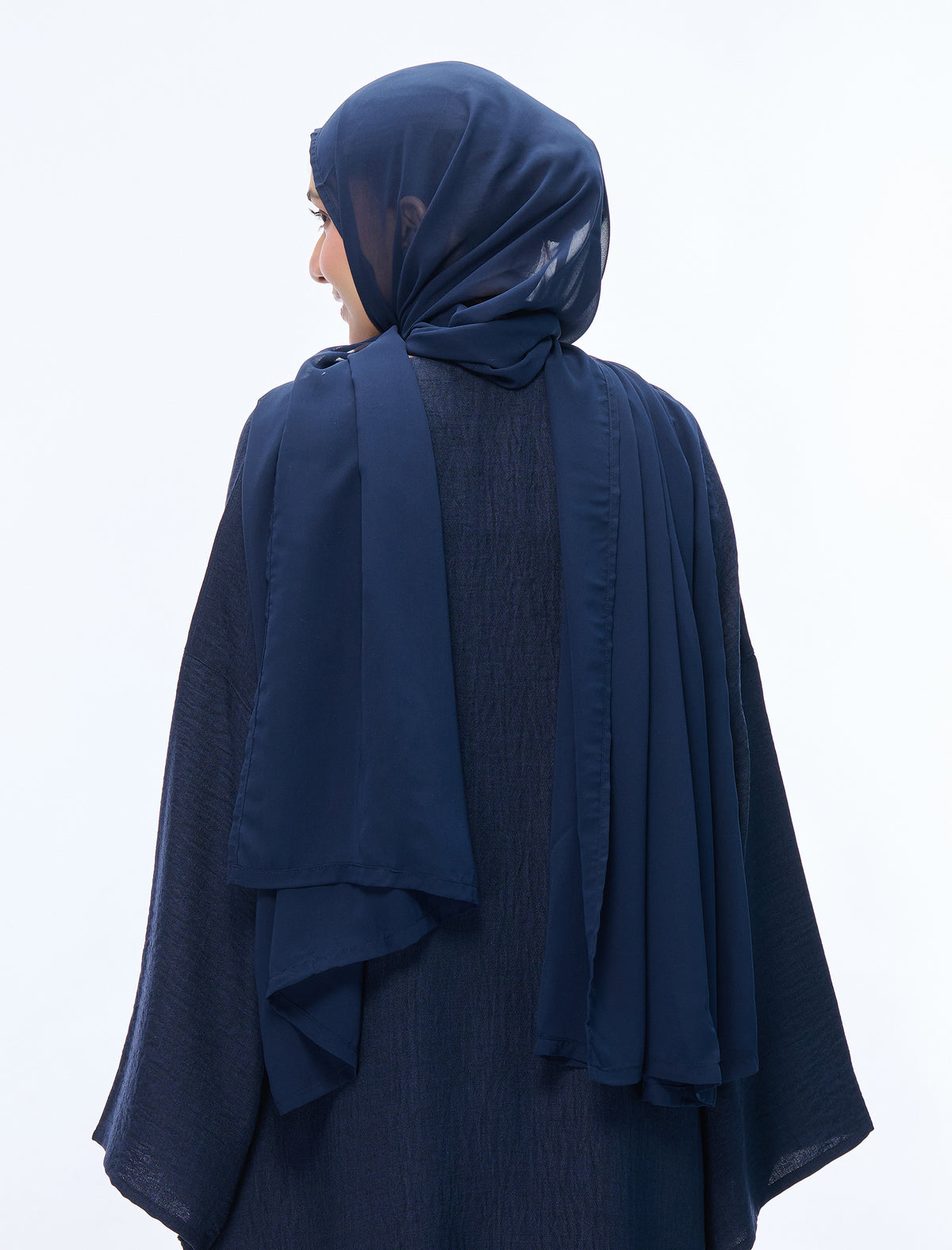 Matching Hijab- Navy Blue
