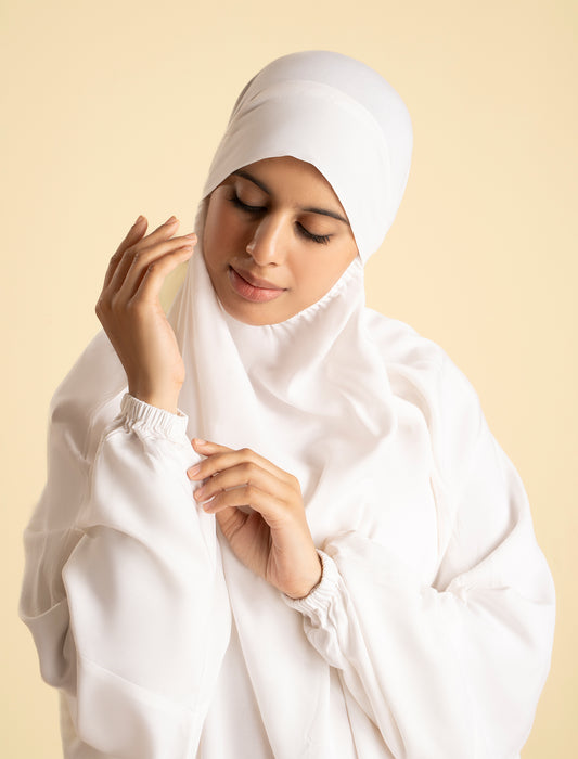 NAMAZ CHADAR - WHITE