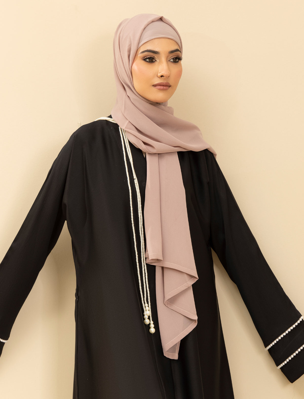 Noir Drape Hijab