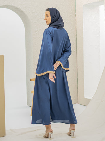 ROSHAN ABAYA- ROYAL BLUE