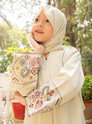 RUQA EMBELLISHED ABAYA (KID)