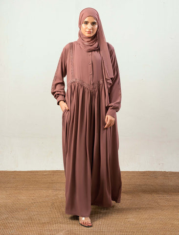 SERENAH ABAYA- PURPLE MUAVE
