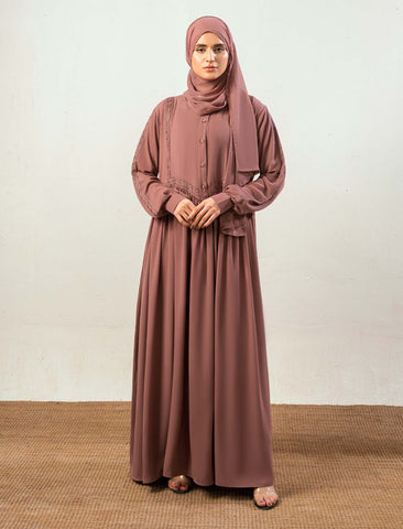 SERENAH ABAYA- PURPLE MUAVE