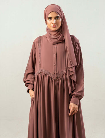 SERENAH ABAYA- PURPLE MUAVE