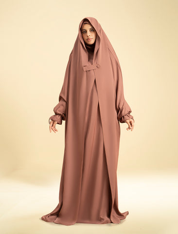 Saudi Jilbab - Nude Brown