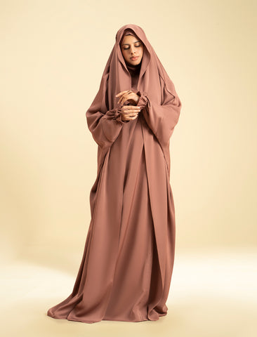 Saudi Jilbab - Nude Brown