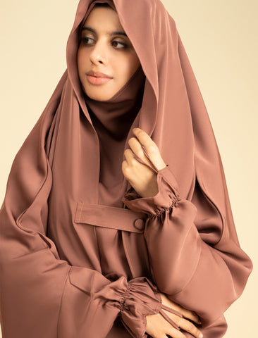 Saudi Jilbab - Nude Brown