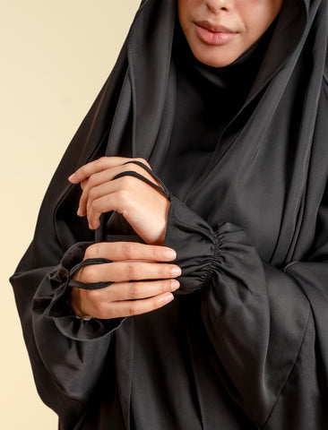 SAUDI JILBAB - BLACK