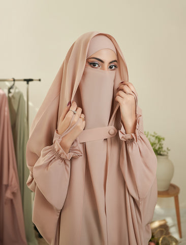 SAUDI JILBAB - FAWN
