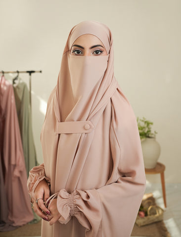 SAUDI JILBAB - FAWN