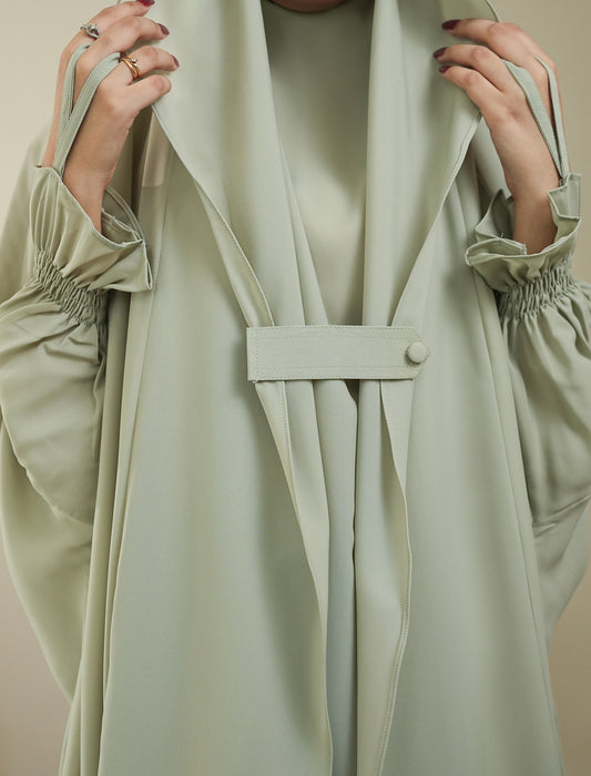 SAUDI JILBAB - PISTACHIO