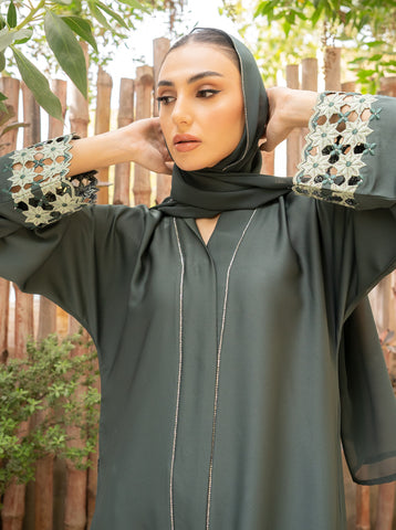 SHAIKHA EMBELLISHED ABAYA