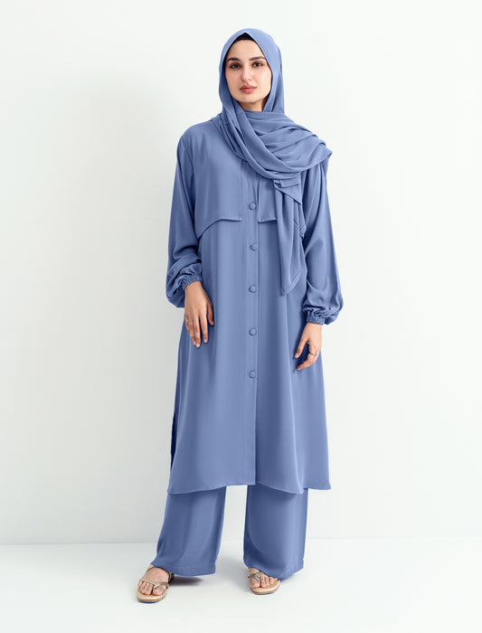 CO-ORD SET – DUSTY BLUE