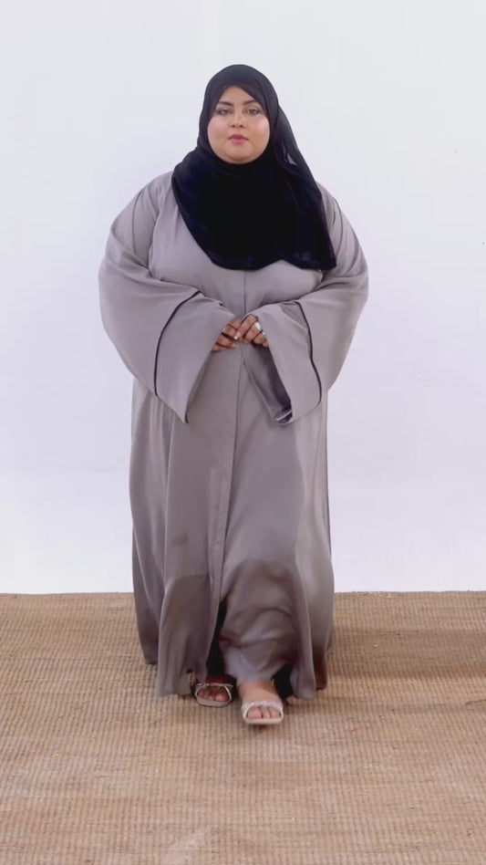 MIST ABAYA- GREY