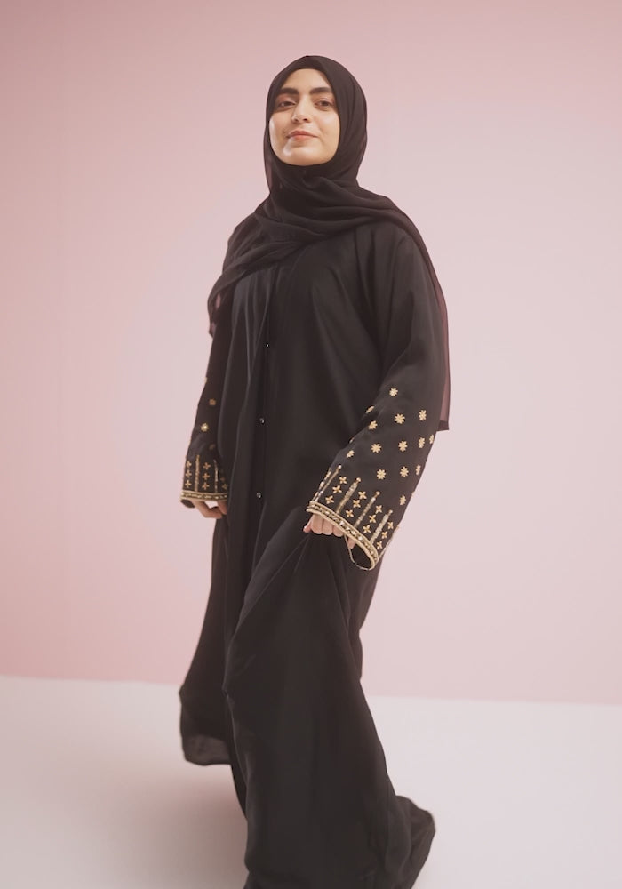 MAITHA EMBELLISHED ABAYA-SALE