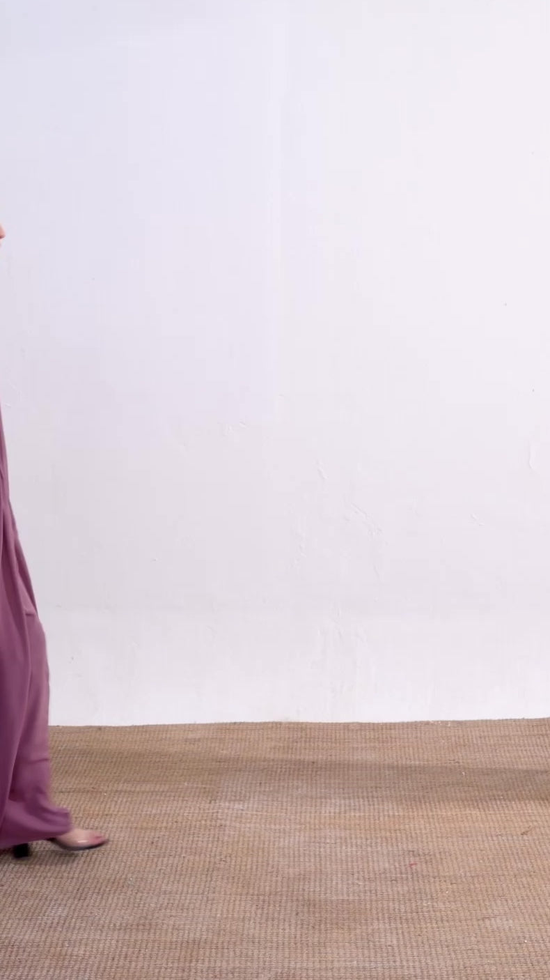 SERENAH ABAYA- PURPLE MUAVE