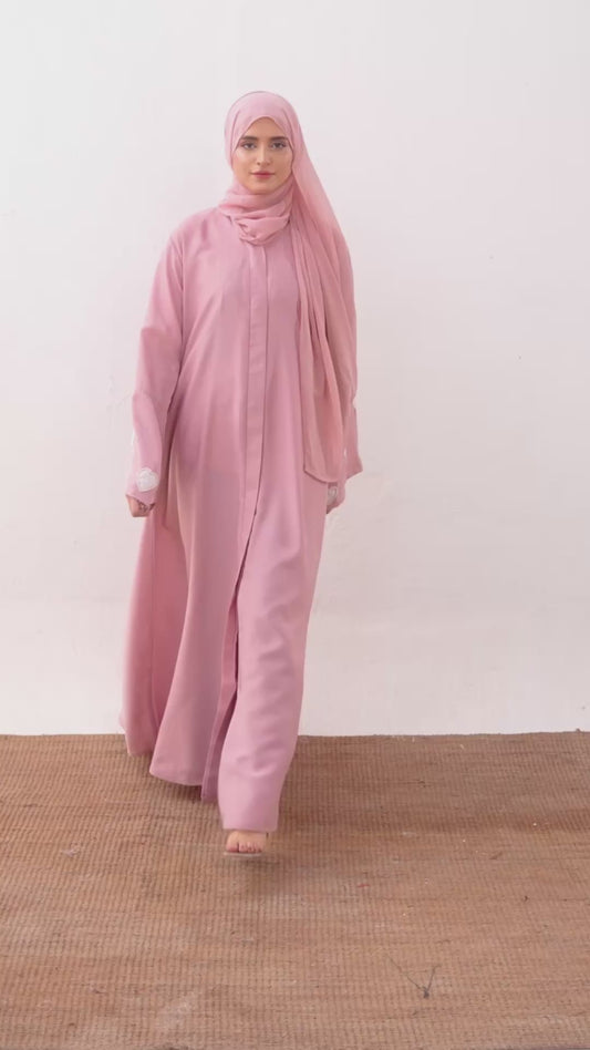 MIA ABAYA- BLUSH PINK
