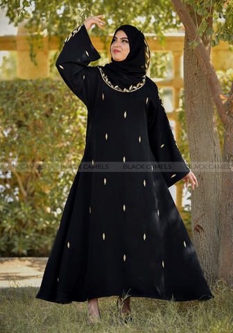 Shahana Embroidered Abaya