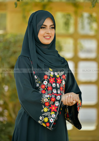 Zephyr Floral Abaya