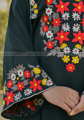 Zephyr Floral Abaya