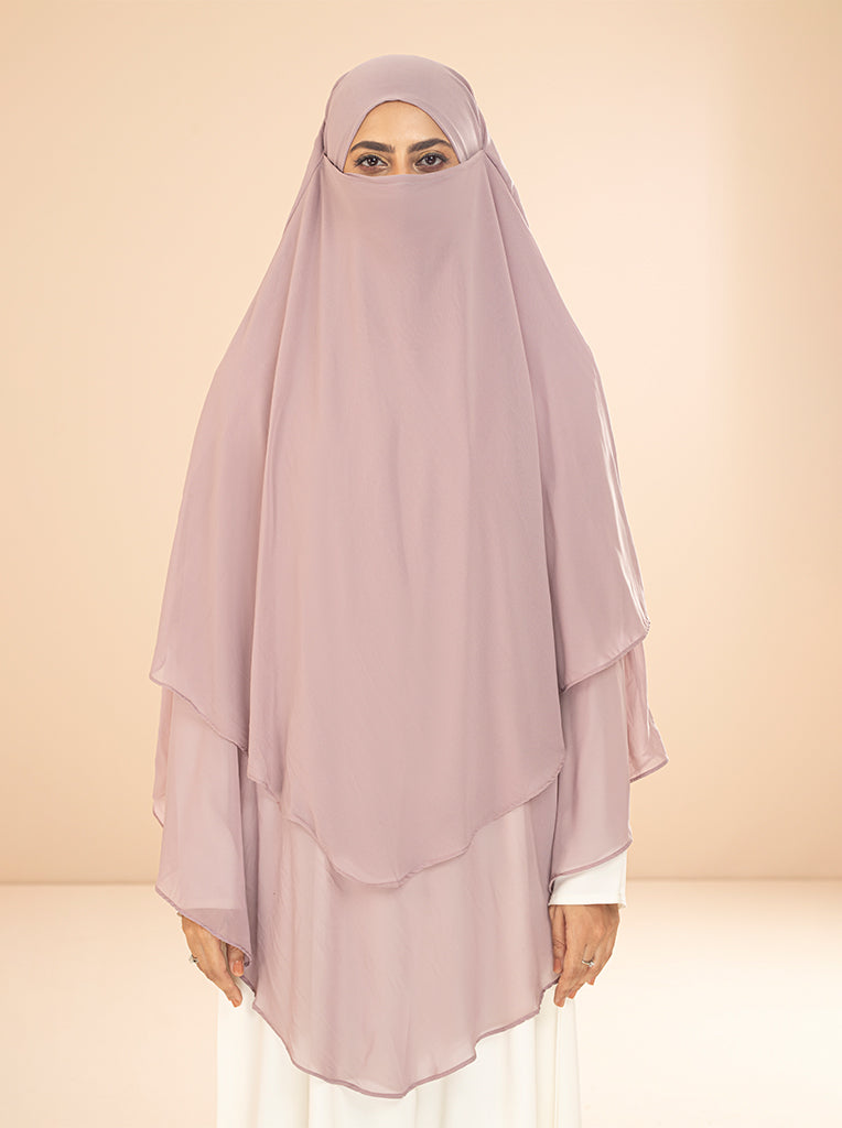 SHANAZ KHIMAR HIJAB-LIGHT LILAC