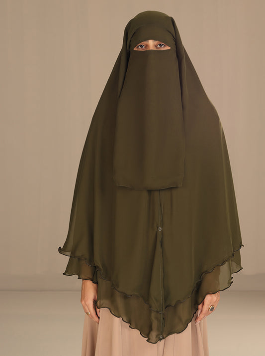 AL-AMIRAH HIJAB-OLIVE