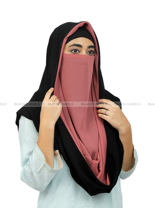 REVERSIBLE MULTI MISRI “ TEAPINK & BLACK