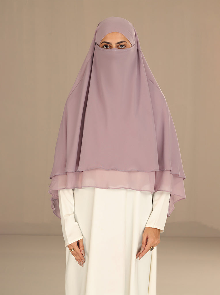 KHIMAR HIJAB-LIGHT LILAC