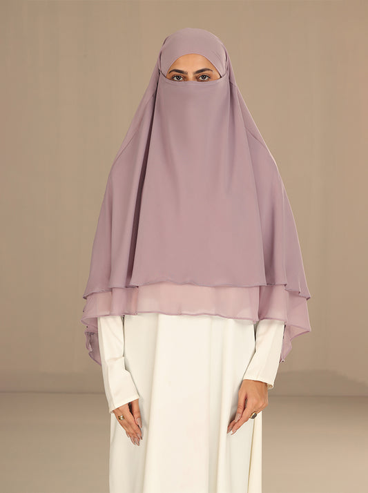 KHIMAR HIJAB-LIGHT LILAC