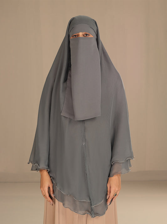 AL-AMIRAH HIJAB-ASH GREY