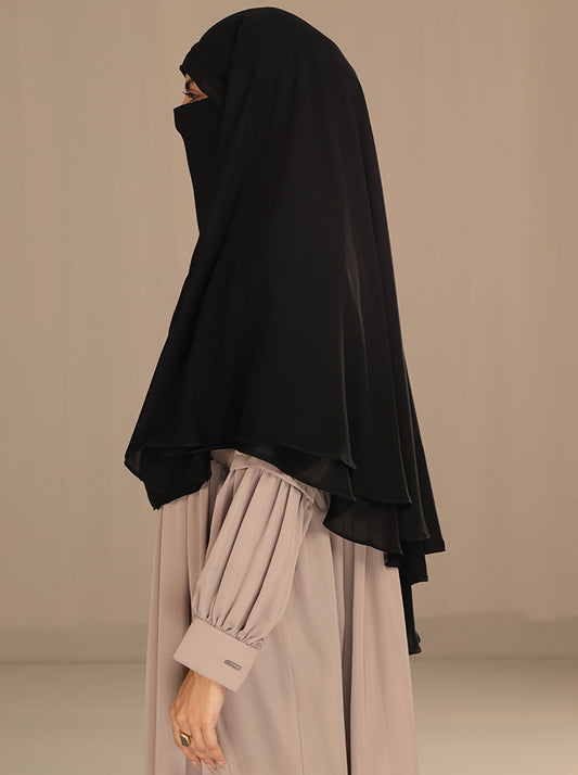 NASIRAH TURKISH HIJAB BLACK