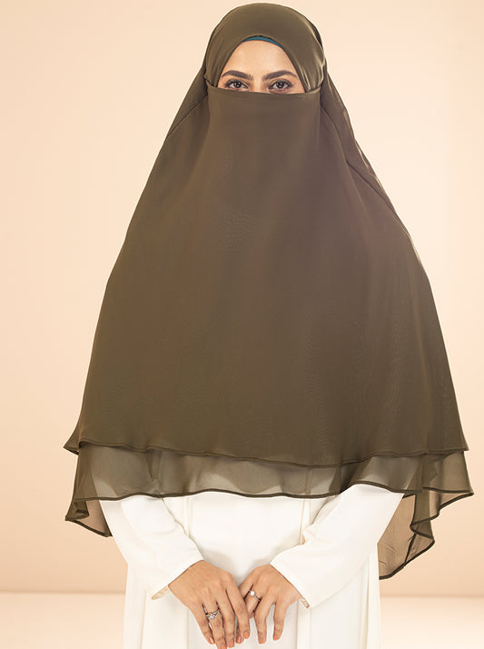 KHIMAR HIJAB-OLIVE