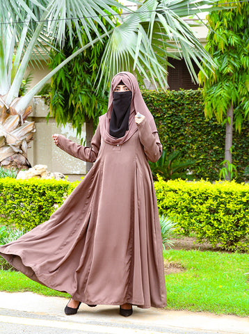 Ayat Ali | Afet Frock Style Kali Abaya