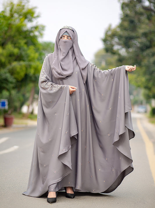 MUZNAH ROYAL BUTTERFLY ABAYA