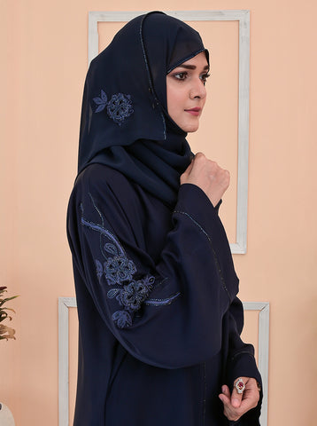 Nermin Embroidered Abaya