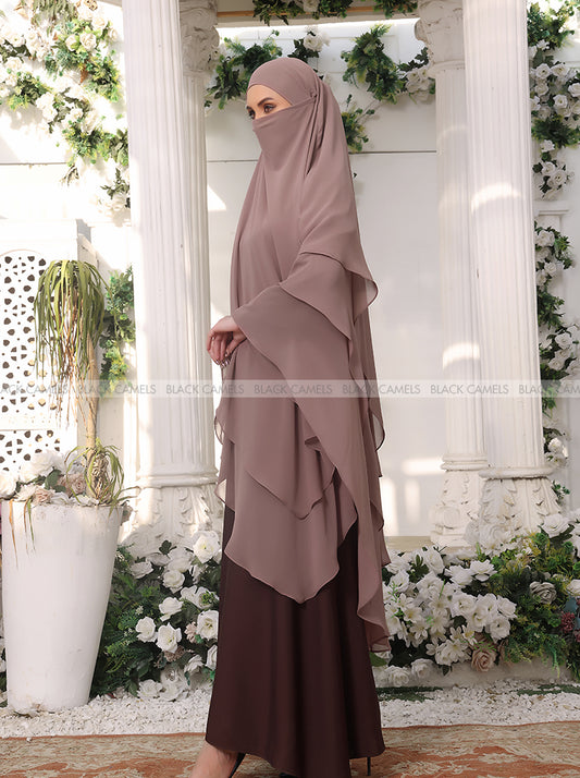BAREERAH LONG KHIMAR ABAYA (2PCS)