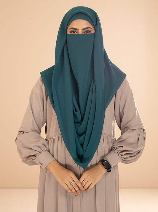 MISRI HIJAB-DARK TEAL
